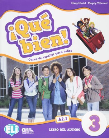 QUÉ BIEN! 3 - Libro del alumno + downloadable Student's Digital Book