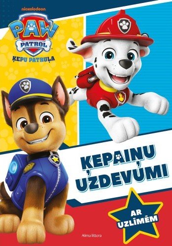 Paw patrol. Ķepaiņu uzdevumi. Ar uzlīmēm
