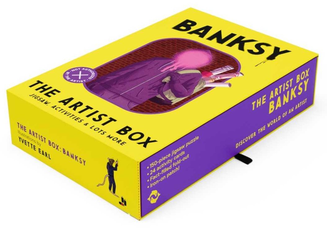 The Artist Box: Banksy : Jigsaw, Activities & Much More