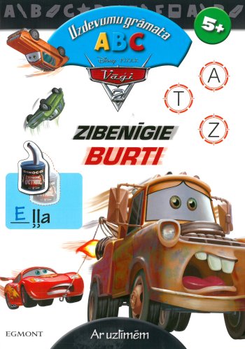 Zibenīgie burti. Uzdevumu grāmata ABC