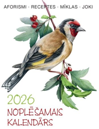 Noplēšamais kalendārs 2026 Zvaigzne