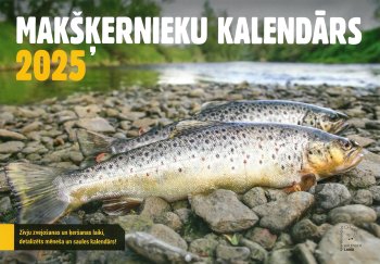 Makšķernieku kalendārs 2025