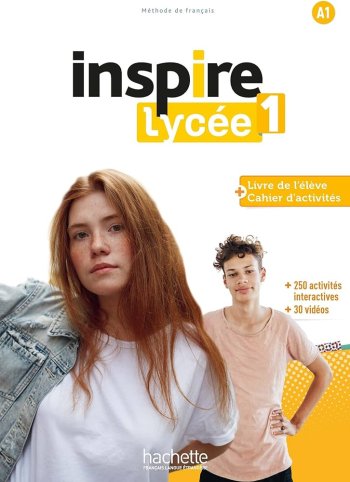 Inspire Lycee 1 Livre de l'éléve + Cahier d'activités +  Parcours digital (A1)
