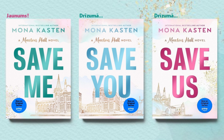 Monas Kastenas “A Maxton Hall” triloģija – beidzot angļu valodā!