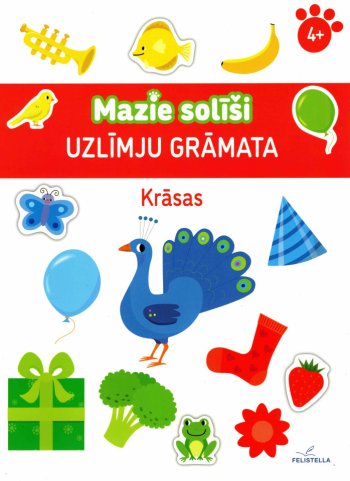 Mazie solīši. Krāsas. Uzlīmju grāmata