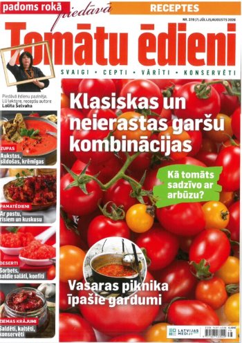 Tomātu ēdieni. Padoms rokā