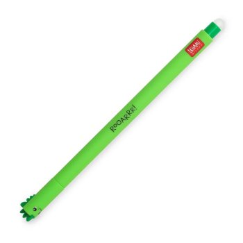 Pildspalva ar dzēšgumiju, zaļa, Dinozaurs