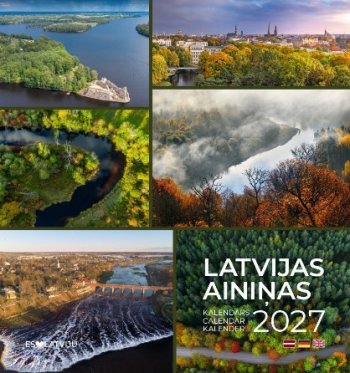 Kalendārs 2027 Latvijas ainiņas