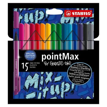 Pildspalvu komplekts STABILOpointMax by Snooze one |15 krāsas