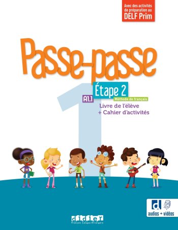 Passe-passe 1 (A1.1), Etape 2 – Livre + Cahier + didierfle.app