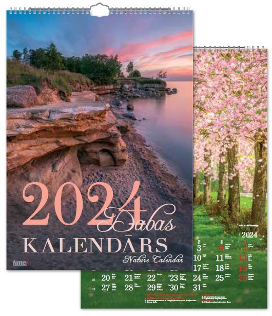 Kalendars 2024. Daba