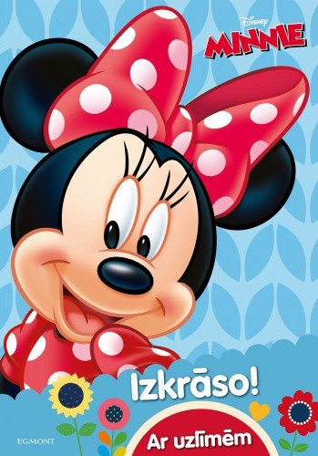 Minnie. Izkrāso! Ar uzlīmēm