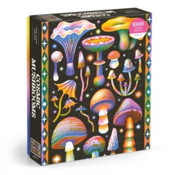Cosmic Mushrooms 1000 Piece Puzzle by Galison
