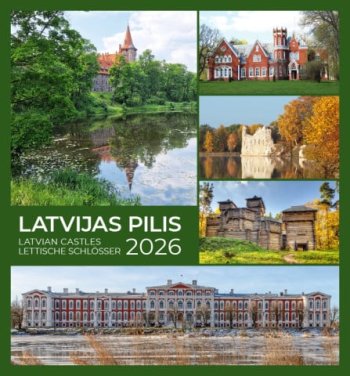 Kalendārs 2026 Latvijas pilis