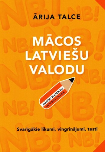 Es mācos latviešu valodu. ( brošūra)