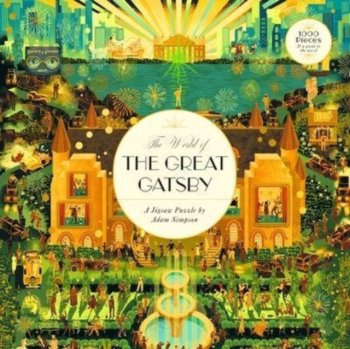 The World of The Great Gatsby : A 1000-piece puzzle by Adam Simpson