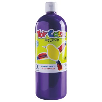 Tempera krāsa ToyColor - superwashable |1000ml | Violeta