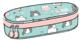 Penālis ar 1 nodalījumu, bez piederumiem, Charming Cats