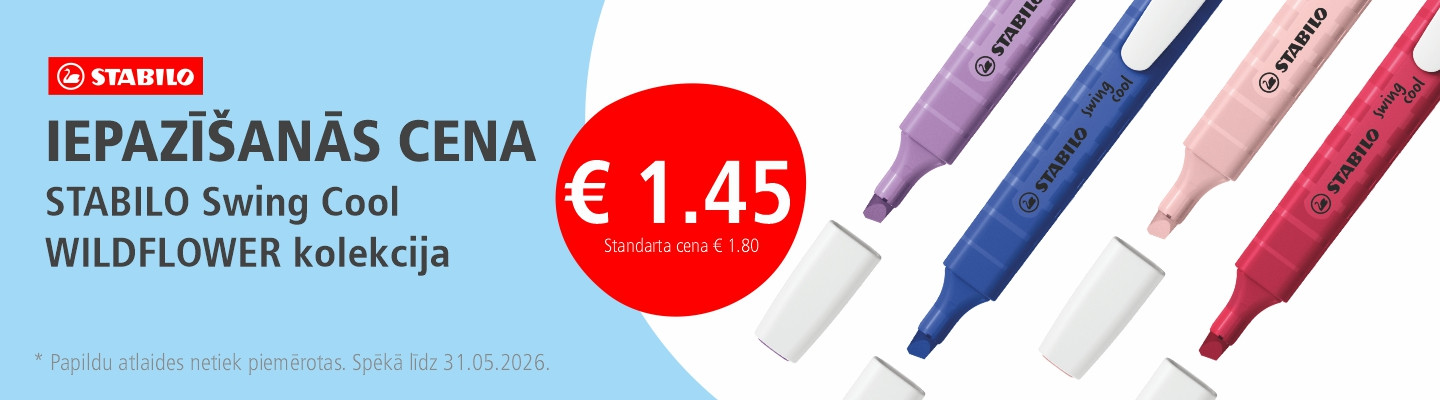 STABILO Swing Cool WILDFLOWER kolekcija