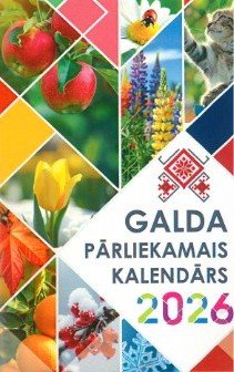 Galda pārliekamais kalendārs 2026