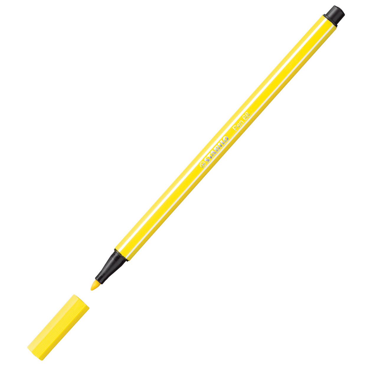 Flomasters STABILO Pen 68 | citron dzeltena