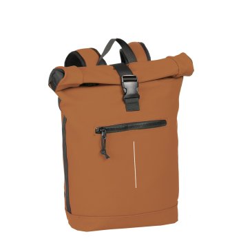 Mugursoma Mart - New York Rolltop Backpack 16L Cognac