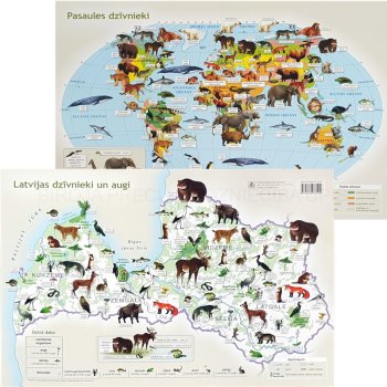 Pasaules un latvijas zvēri A3