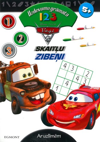 Skaitļu zibeņi. Uzdevumu grāmata 1 2 3