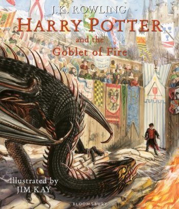 Harry Potter and the Goblet of Fire 4: Illustrated Edition (hardback)