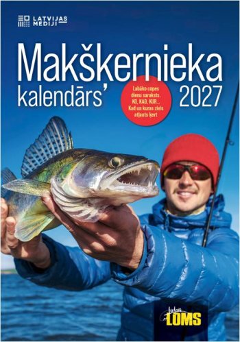 Makšķernieka kalendārs 2027