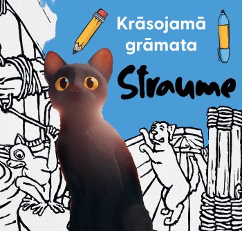 Straume. Krāsojamā grāmata