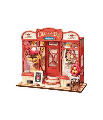 Koka rokdarbu komplekts - Sweet Chocolate Shop