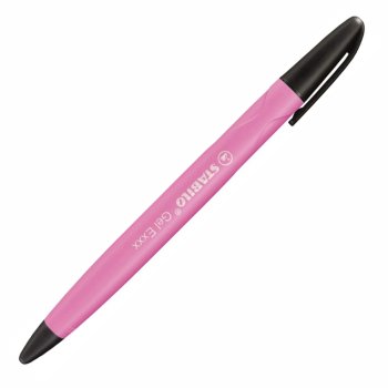 Dzēšama gēla pildspalva STABILO Gel Exxx | 0.5mm| Rozā