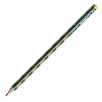 Zīmulis kreiļiem STABILO EASYgraph S | HB Metallic zaļš