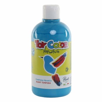Tempera krāsa ToyColor - superwashable |500ml| Ciāna zila