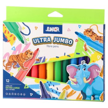 Flomasteri Ultra Jumbo,12 kr.
