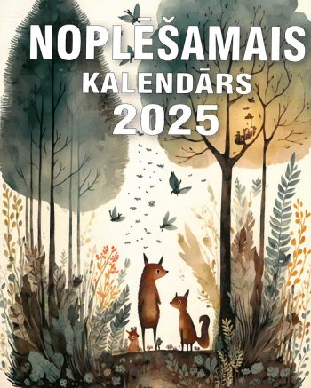 Noplēšamais kalendārs 2025 ( liels)