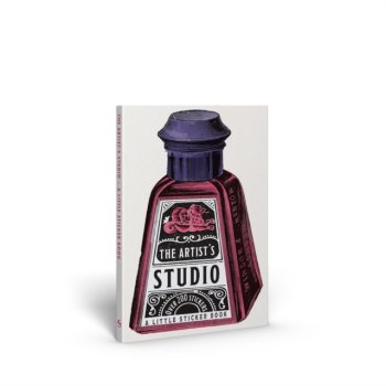 The Artist's Studio: A Little Sticker Book : A colourful collection of over 100 vintage stickers