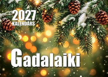 Kalendārs 2027 Gadalaiki A4