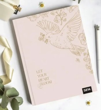 Laimīgais kalendāra plānotājs 2026 A5 Let your heart bloom