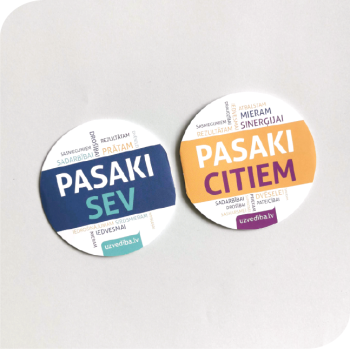 Spēle: „Pasaki sev. Pasaki citiem”