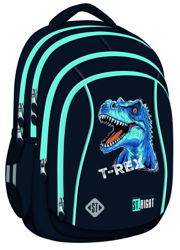 Mugursoma - Blue T-Rex, 42 x 30 x 20 cm