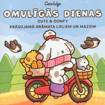Omulīgās dienas. Krāsojamā grāmata lieliem un maziem