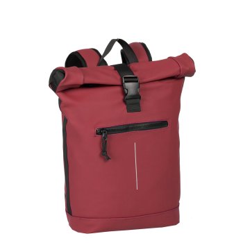 Mugursoma - NEW REBELS, Rolltop, New York. Burgundy, 16L