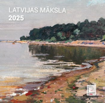 Kalendārs 2025. Latvijas māksla (kvadrāts)