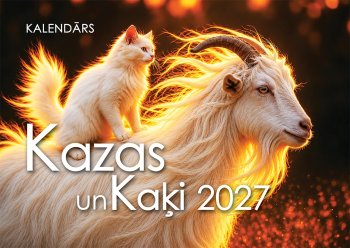Kalendārs 2027 Kazas un kaķi