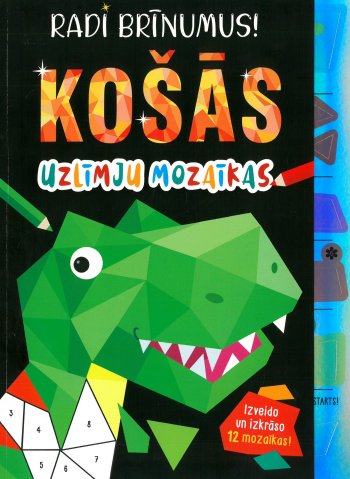 Radi brīnumus! Košās uzlīmju mozaīkas