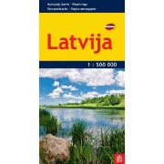 Latvija 1: 50 00 000  jauna karte