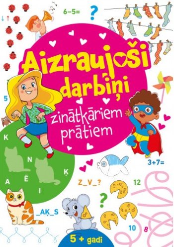 Aizraujoši darbiņi zinātkāriem prātiem 5+ Rozā