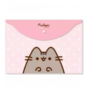 Mape A4 ar pogu/Pusheen